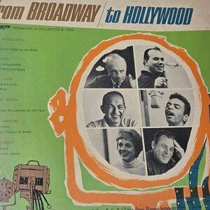 Zenith From Broadway To Hollywood Vinyl Record Julie Andrews Johnny Mathis